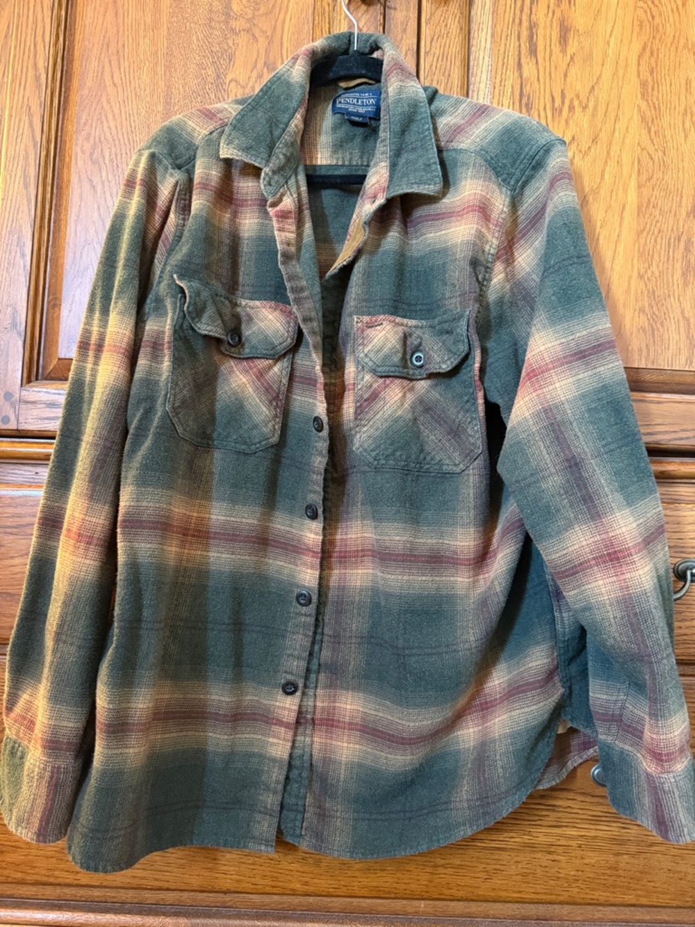 Pendleton plaid button down shirt